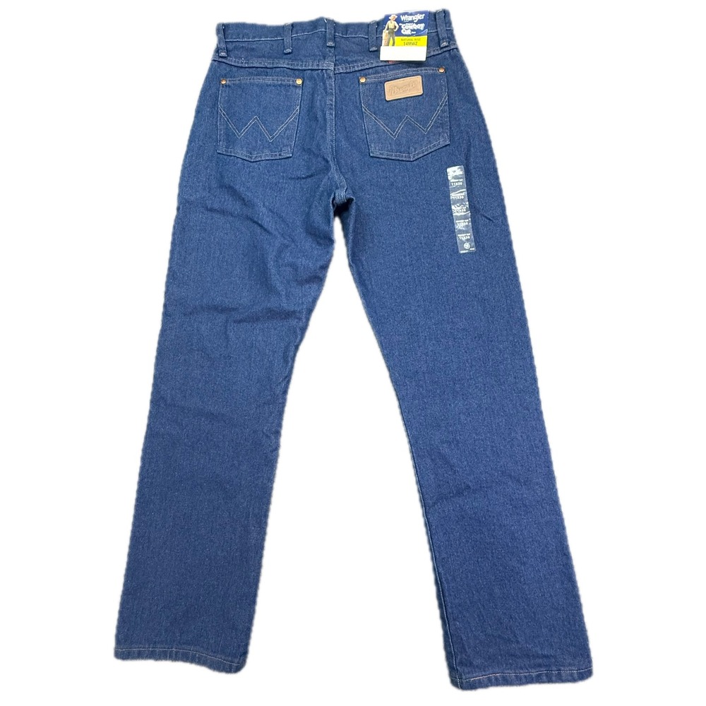 Wrangler Cowboy Cut Jeans Women 11x30 Blue 14MWZ Natural‎ Rise Slim Tapered NWT